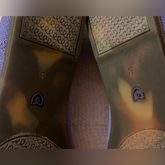 Rothy's The Flat Periwinkle Purple Ballet Slip On Shoe Women's Size 8 LIKE NEW - Picture 9 of 10